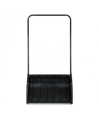 Скрепер для уборки снега пластиковый, металлическая ручка 700x465x1360мм КУРС