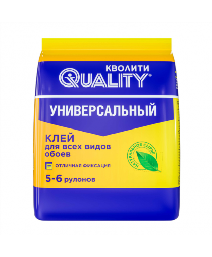 Клей для обоев универсальный "Кволити" 150г (28-36м2)