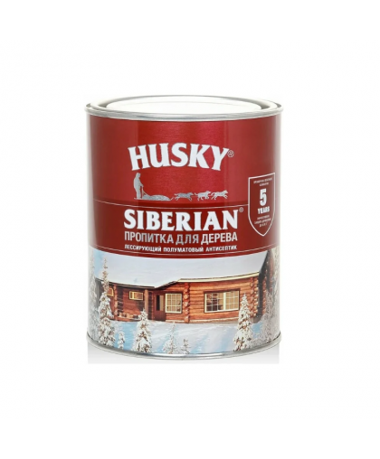 Антисептик HUSKY SIBERIAN полуматовый антик 0,9л