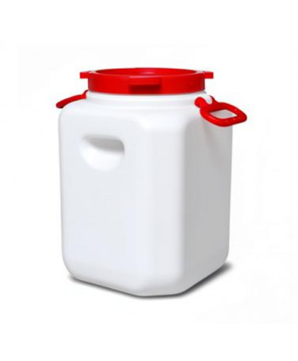 Канистра-бочка пластм. 30л с навесными ручками горло д.215мм М447