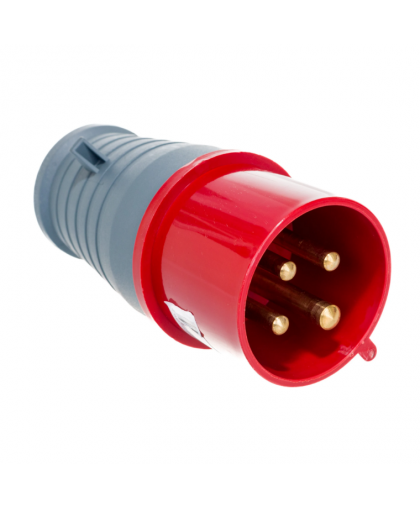 Вилка переносная эл. каб."ИЭК" 024 32А 3Р+РЕ 380В IP44