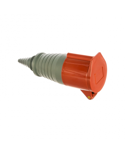 Розетка переносная эл. каб."ИЭК "32А 3Р+Е 380В IP44 Розетка переносная эл. каб."ИЭК "32А 3Р+Е 380В IP44