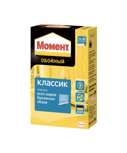 Клей обойный МОМЕНТ-КЛАССИК 500гр