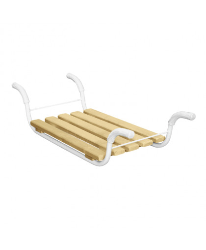 Сиденье в ванну Классика дерев. с металл. каркасом 420*270см НИКА