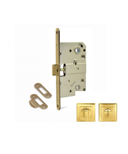 Защелка дверная корпус+фиксатор ЧИБИС 390-РB (зол) центр риг,под фикс под руч,м/о 90мм Защелка дверная корпус+фиксатор ЧИБИС 390-РB (зол) центр риг,под фикс под руч,м/о 90мм