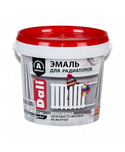Эмаль для радиаторов "DALI" акриловая 1,0кг (Ростов-на-дону)