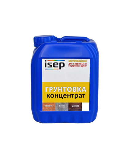 Грунтовка акриловая концентрат ИСЕП-Колор 3л