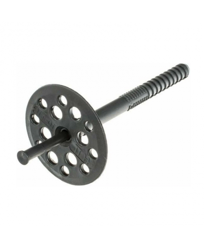 Дюбель для изоляции с металл. гвоздем 10*120 (пакет 25шт) Дюбель для изоляции с металл. гвоздем 10*120 (пакет 25шт)