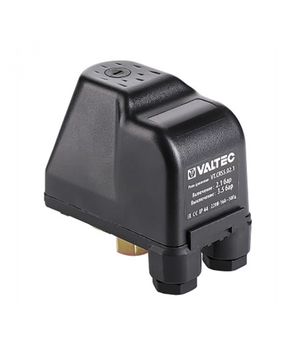 Реле давления VALTEC 2,1-3,5 bar с накид.гайкой 1/4" CRS-5
