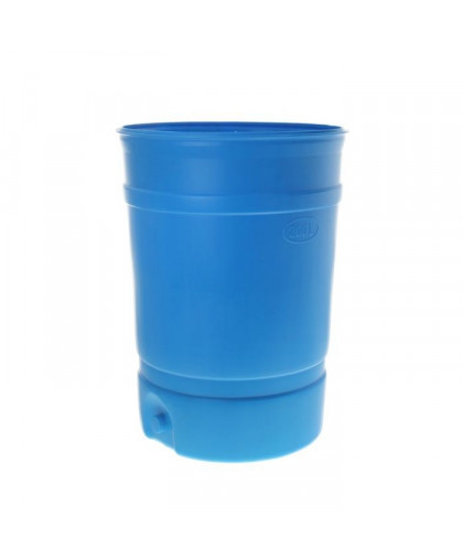 Бочка-бак пластик. 200л круглый М1694 БЕЗ КРЫШКИ (Октябрьский)