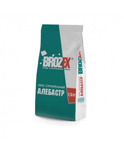 Алебастр BROZEX 1,5кг