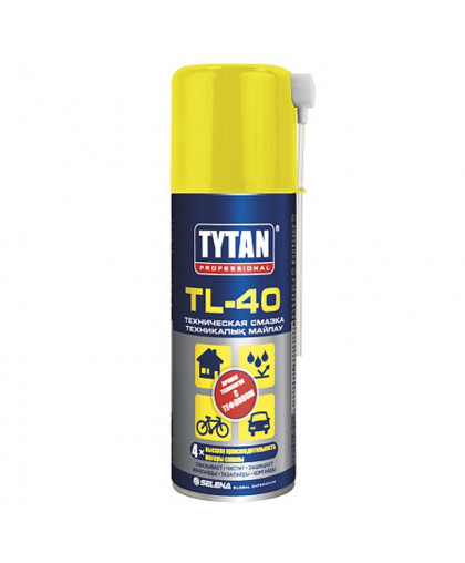Аэрозоль-смазка техническая TYTAN TL-40 150мл