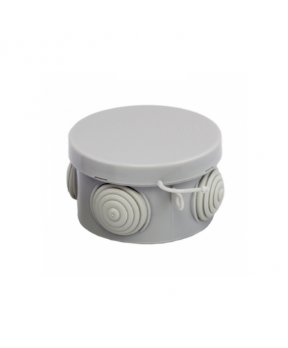 Коробка распаячная д/наруж.монтажа D-65*40мм с мембр.вводом IP54 040-038
