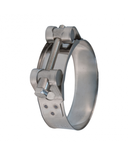 Хомут обжимной силовой шарнирный нерж.сталь 48-51мм Хомут обжимной силовой шарнирный нерж.сталь 48-51мм