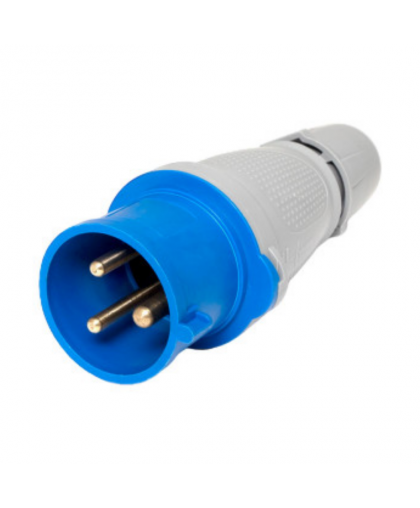 Вилка переносная 023 32А 2Р+РЕ 220В IP44 EKF