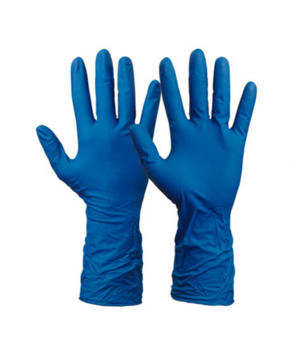 Перчатки латексные сверхпрочные "Gloves" размер L