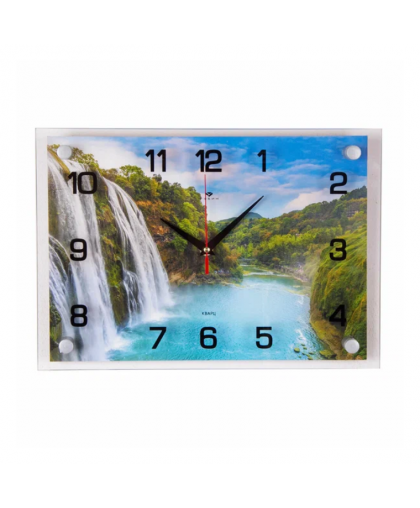 Часы 21 Век 25*35см "Водопад" 2535-035