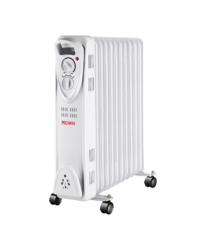 Масляный радиатор ОМ-12Н 2,5 кВт Ресанта