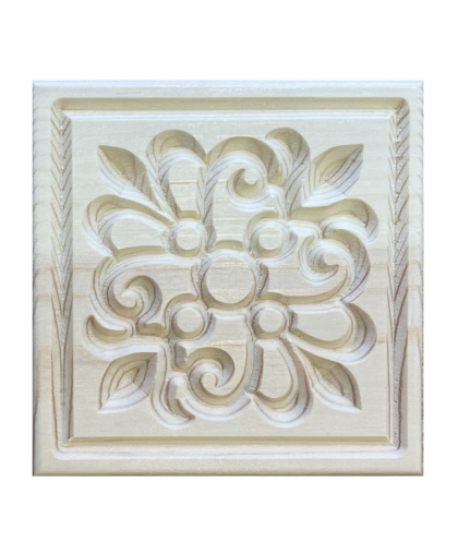 Розетка резная №5 100*100*20мм