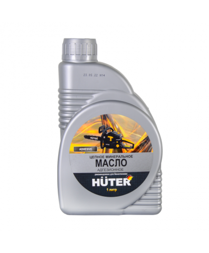 Масло цепное минеральное 1л HUTER