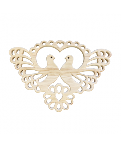 Элемент декоративный "Голуби"