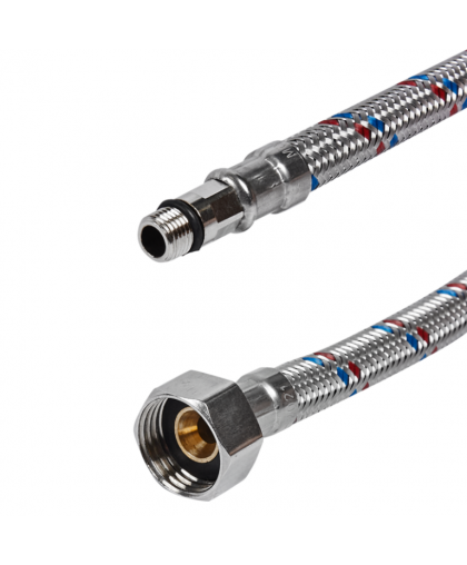 Подводка гибкая для смесителя 0,3м нерж.М10*18 Подводка гибкая для смесителя 0,3м нерж.М10*18