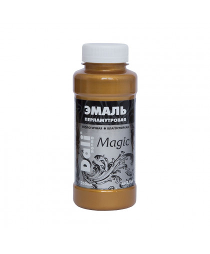 Эмаль акриловая Magic DALI-DEKOR перламутровая золото 0,25л Эмаль акриловая Magic DALI-DEKOR перламутровая золото 0,25л