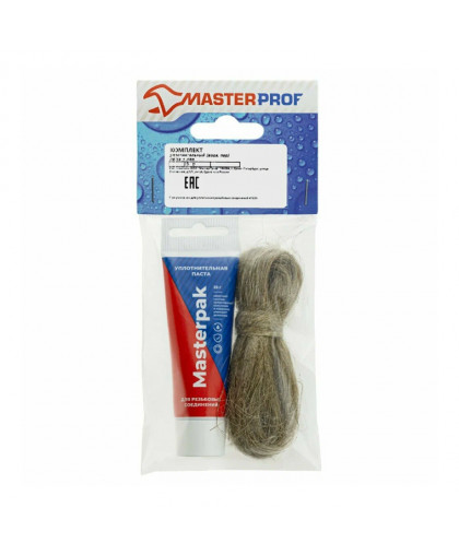 Комплект монтажный (паста 25г + лен 7г) MasterProf