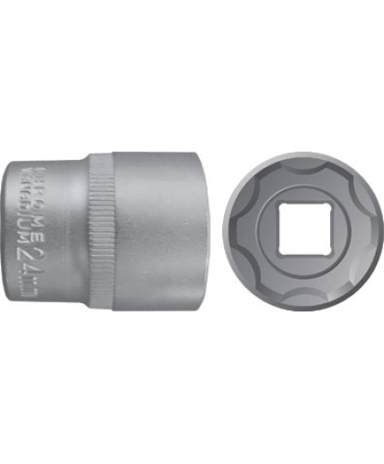 Головка 6-гранная CrV 1/2" 8мм FIT