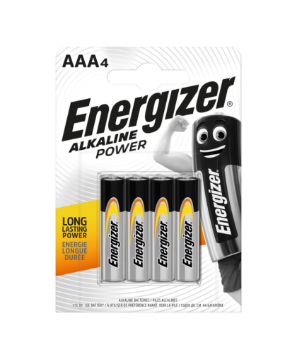 Элемент питания Energizer Alkaline Power LR03/286 4шт