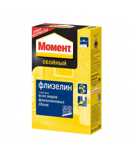 Клей обойный МОМЕНТ-ФЛИЗЕЛИН 470гр