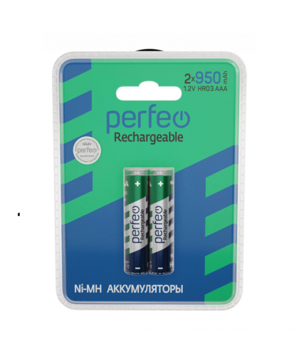Аккумулятор Perfeo R03 950mAh (2шт)