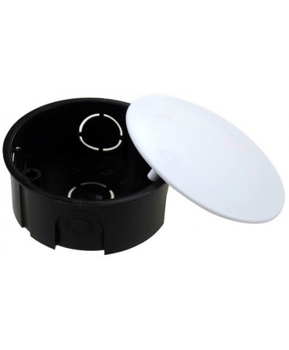 Коробка распределительная D-75*30мм IP20 крышка белая