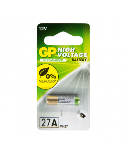 Элемент питания GP А27 1шт BL