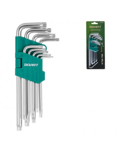 Набор ключей Torx Т10-Т50 (9шт) ВОЛАТ