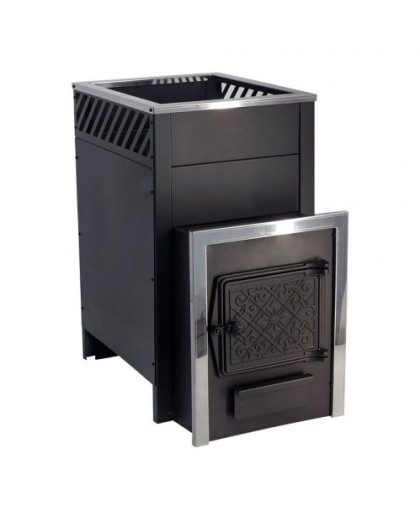 Печь для бани Сталь-Мастер Рада 4 XXL дверка чугунная антрацит дровяная