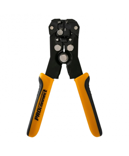 Инструмент для зачистки кабеля 0,2-6,0мм2 + обжим HT-766M Proconnect Инструмент для зачистки кабеля 0,2-6,0мм2 + обжим HT-766M Proconnect