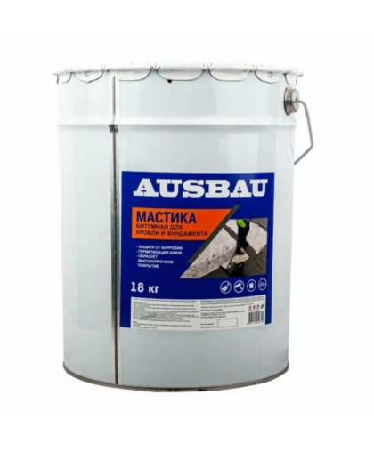 Мастика битумно-полимерная 20кг AUSBAU Мастика битумно-полимерная 20кг AUSBAU