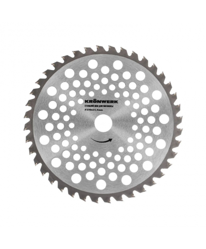 Нож для триммера 230*25,4 40зубьев Kronwerk