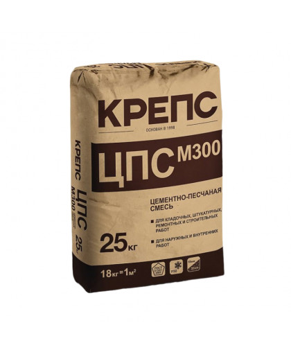 Смесь Монтажно кладочная КРЕПС ЦПС М300 25кг