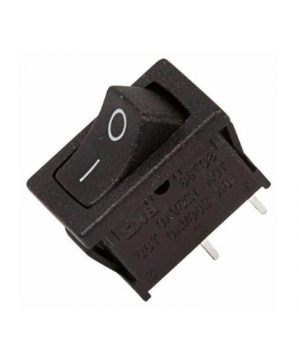 Выключатель клавишный 250V ON-OFF mini, 6A (1*2c), черный REXANT Выключатель клавишный 250V ON-OFF mini, 6A (1*2c), черный REXANT