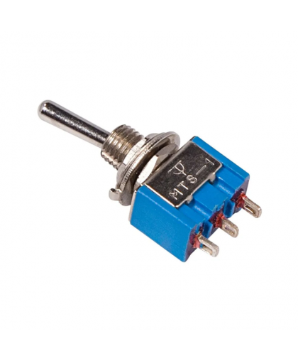 Тумблер 250V ON-ON Micro 3A (3c) однополюсный (MTS-102) REXANT