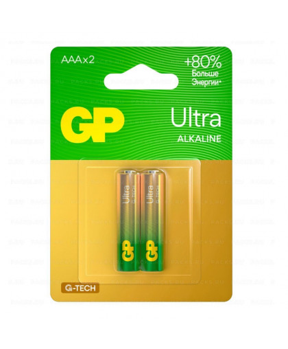 Элемент питания GP LR03 ULTRA 2шт Элемент питания GP LR03 ULTRA 2шт