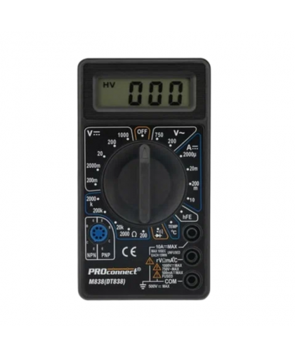 Мультиметр М838 PROCONNECT