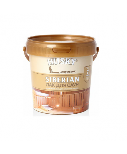 Лак для саун HUSKY SIBERIAN 0,9л