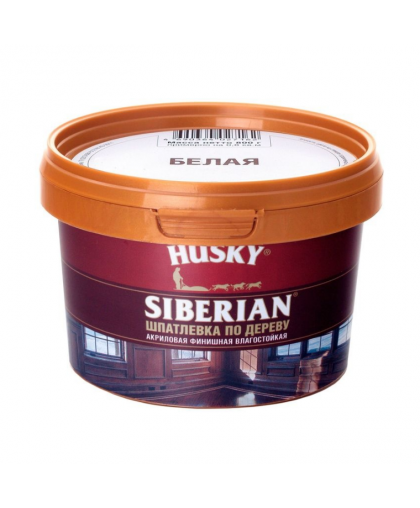 Шпаклевка по дереву белая 0,4кг HUSKY