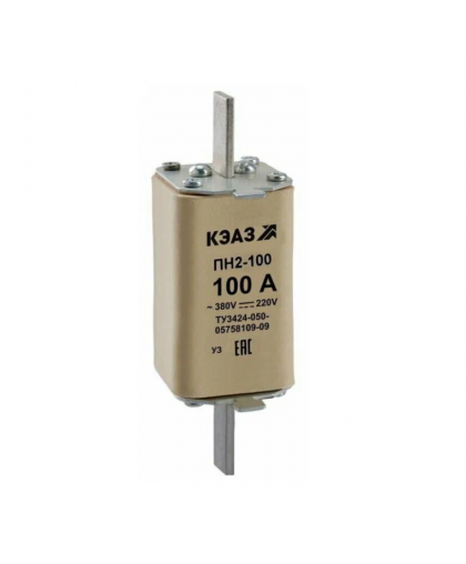 Вставка плавкая ПН-2-100 10А КЭАЗ