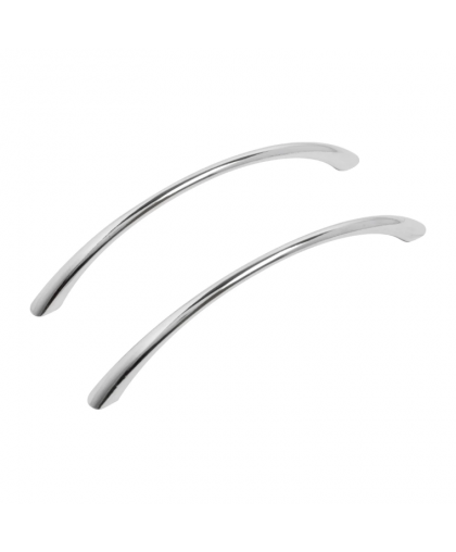 Набор ручек-скоб мебельных А204-96 хром (2шт)