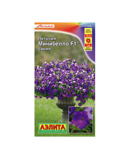 Петуния Минибелло синяя 5шт