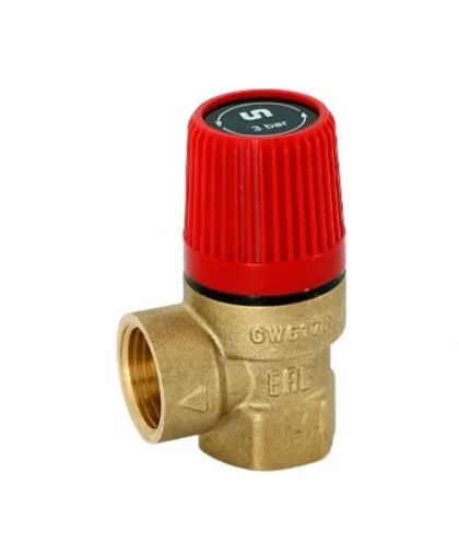 Клапан предохранительный 1/2"*3 бара ВН/НР